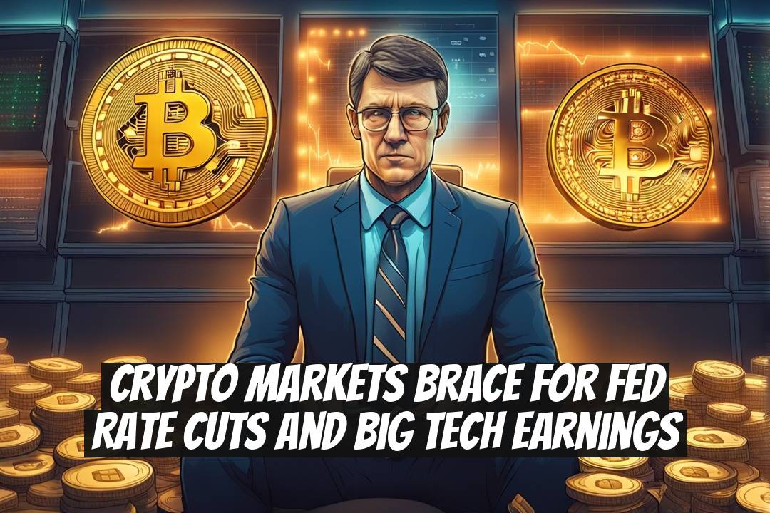 Crypto Markets Brace for Fed Rate Cuts and Big Tech Earnings