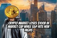 Crypto Market Loses $100B in Market Cap While S&P Hits New Highs