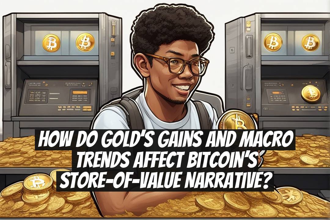 How do gold’s gains and macro trends affect Bitcoin’s store-of-value narrative?