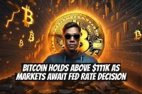 Bitcoin Holds Above $111K as Markets Await Fed Rate Decision