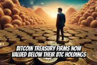 Bitcoin Treasury Firms Now Valued Below Their BTC Holdings