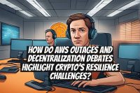How do AWS outages and decentralization debates highlight crypto’s resilience challenges?