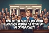 How are tax debates and Senate hearings shaping the future of US crypto policy?