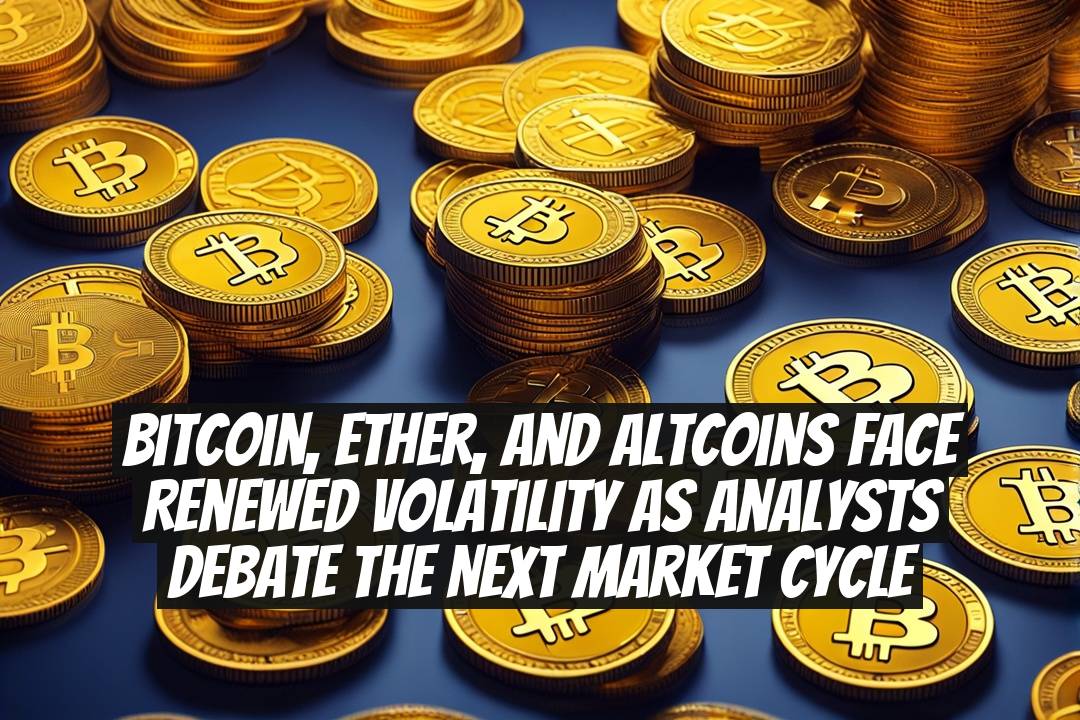 Bitcoin, Ether, and altcoins face renewed volatility as analysts debate the next market cycle