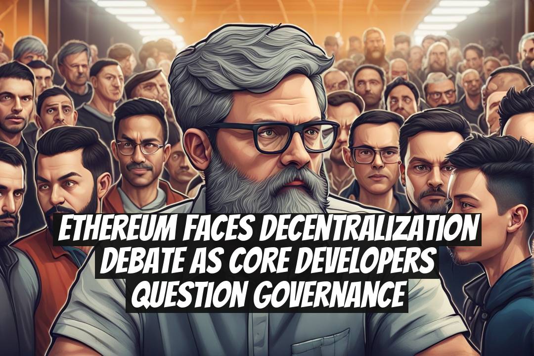 Ethereum faces decentralization debate as core developers question governance