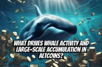What drives whale activity and large-scale accumulation in altcoins?