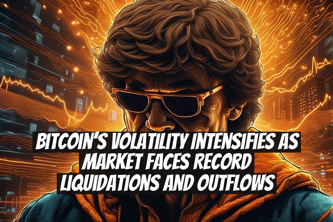 Bitcoin’s Volatility Intensifies as Market Faces Record Liquidations and Outflows