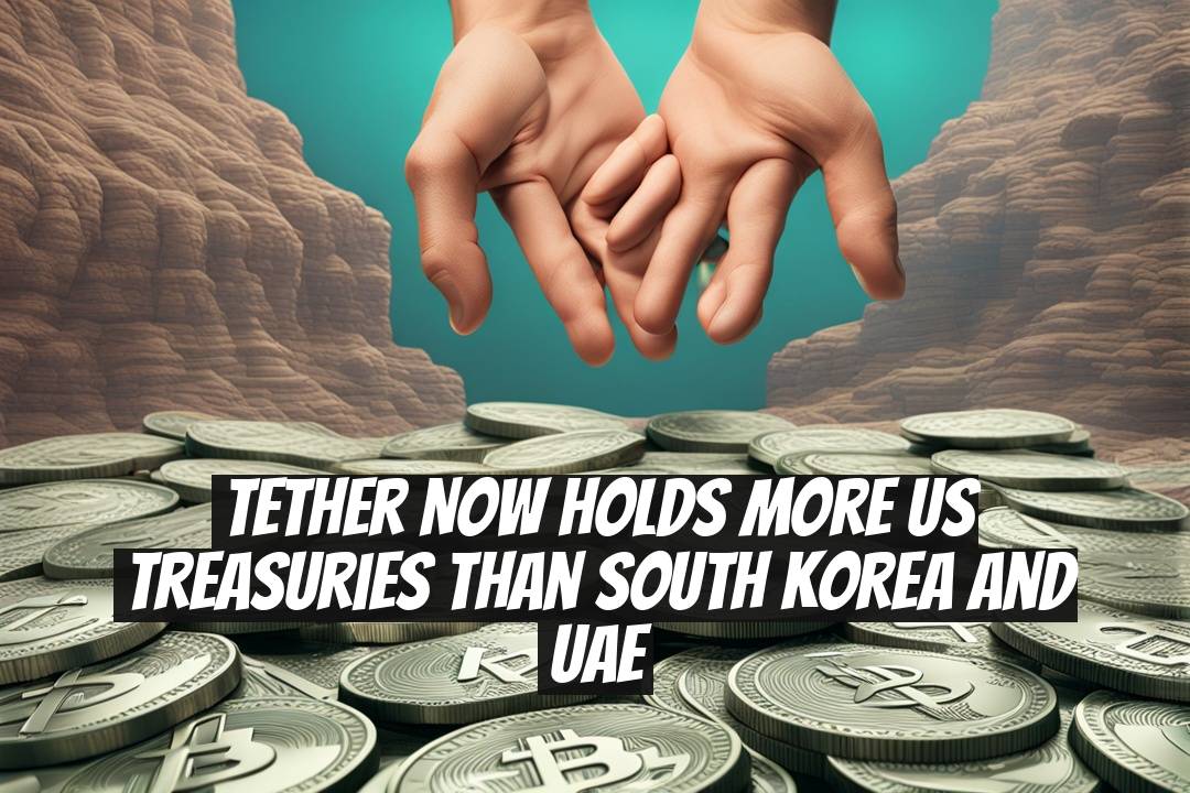 Tether now holds more US Treasuries than South Korea and UAE