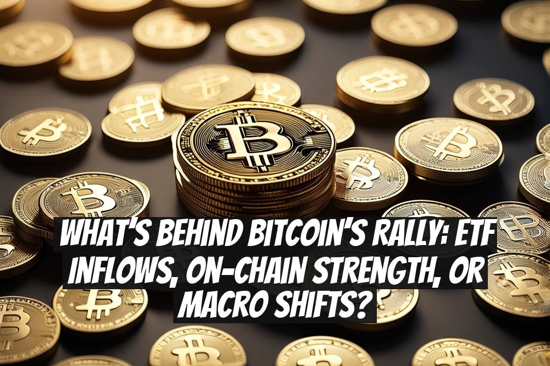 What’s Behind Bitcoin’s Rally: ETF Inflows, On-Chain Strength, or Macro Shifts?