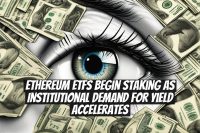 Ethereum ETFs Begin Staking as Institutional Demand for Yield Accelerates