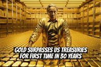 Gold Surpasses US Treasuries for First Time in 30 Years