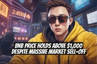 BNB price holds above $1,000 despite massive market sell-off
