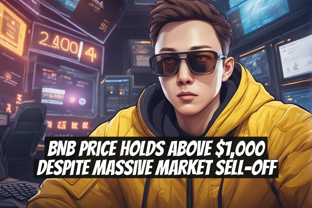 BNB price holds above $1,000 despite massive market sell-off