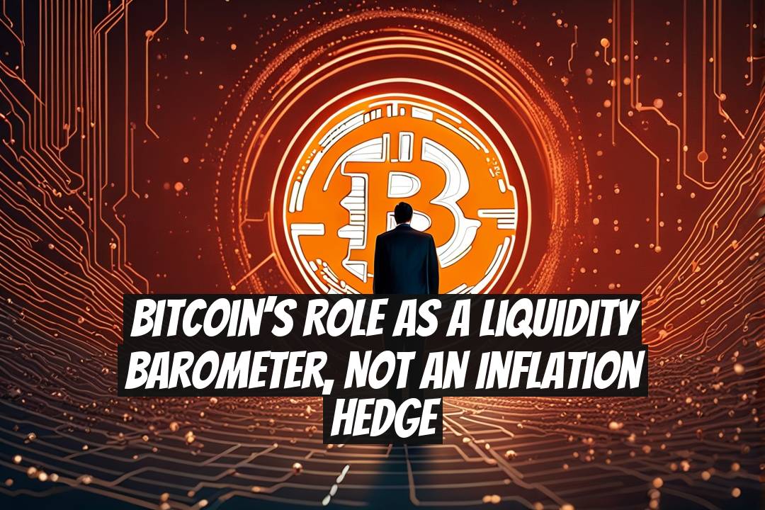 Bitcoin’s Role as a Liquidity Barometer, Not an Inflation Hedge