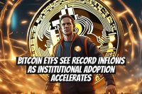 Bitcoin ETFs See Record Inflows as Institutional Adoption Accelerates