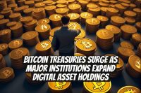 Bitcoin Treasuries Surge as Major Institutions Expand Digital Asset Holdings