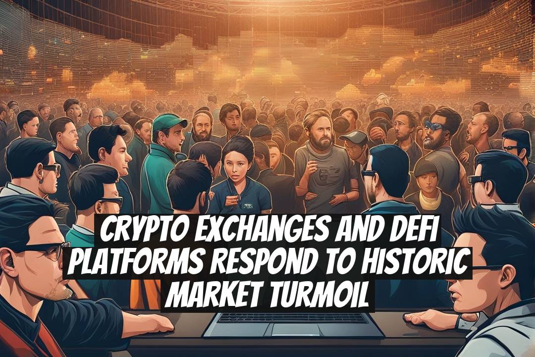 Crypto exchanges and DeFi platforms respond to historic market turmoil
