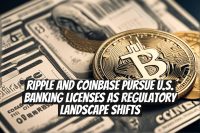 Ripple and Coinbase Pursue U.S. Banking Licenses as Regulatory Landscape Shifts