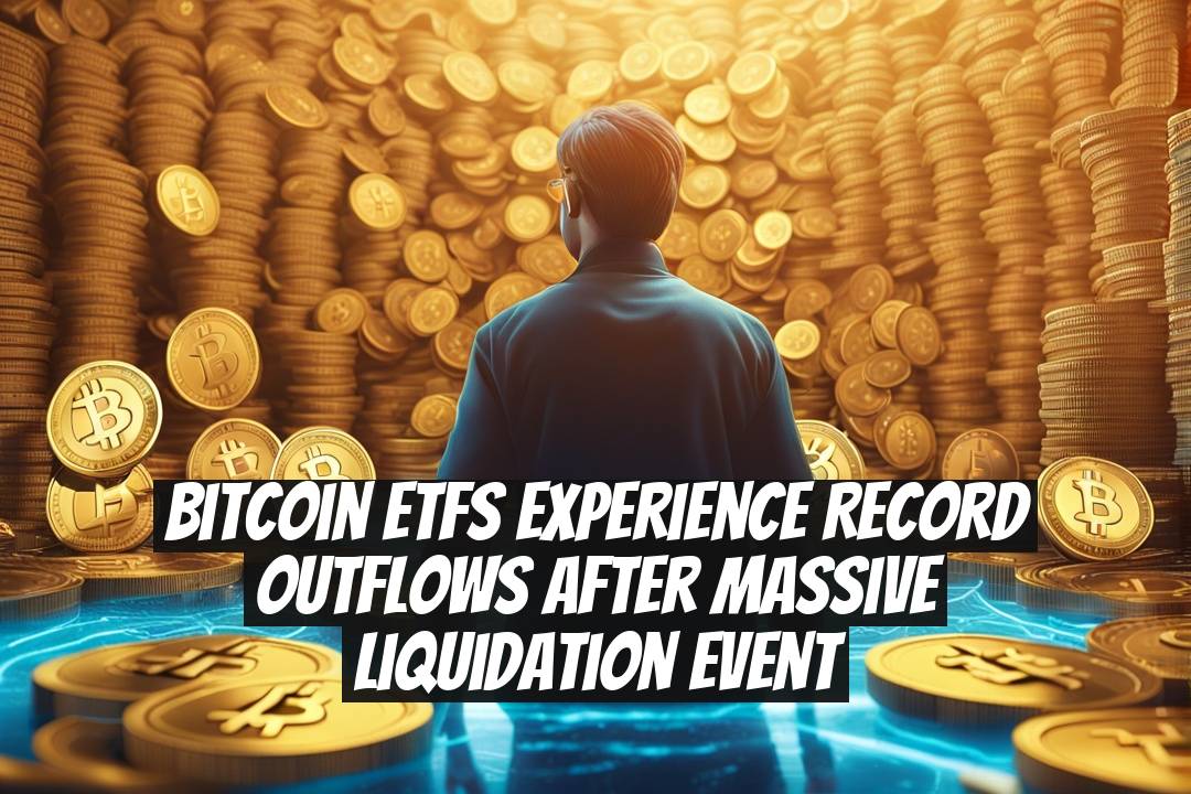 Bitcoin ETFs experience record outflows after massive liquidation event