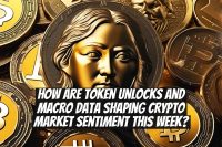 How are token unlocks and macro data shaping crypto market sentiment this week?