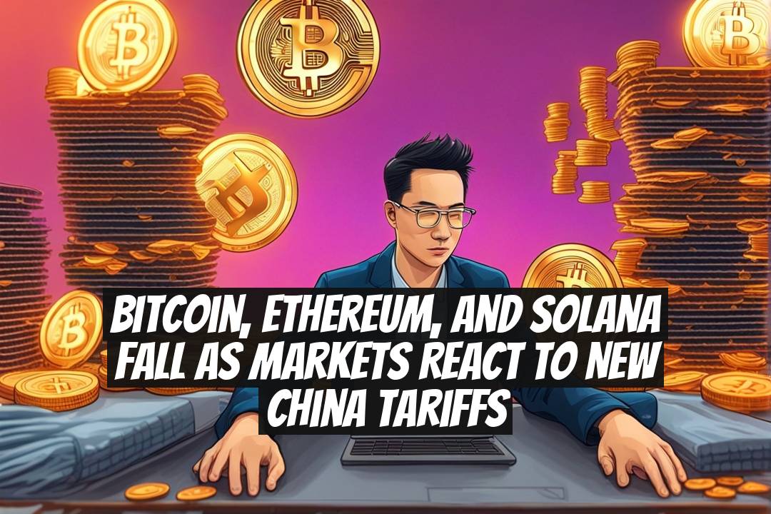 Bitcoin, Ethereum, and Solana fall as markets react to new China tariffs