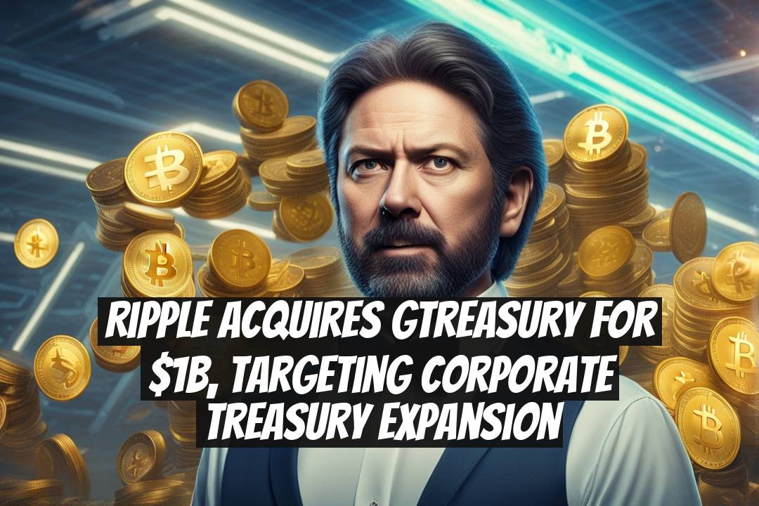 Ripple acquires GTreasury for $1B, targeting corporate treasury expansion