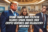 Trump family and political figures spark debate over crypto ventures and regulatory influence