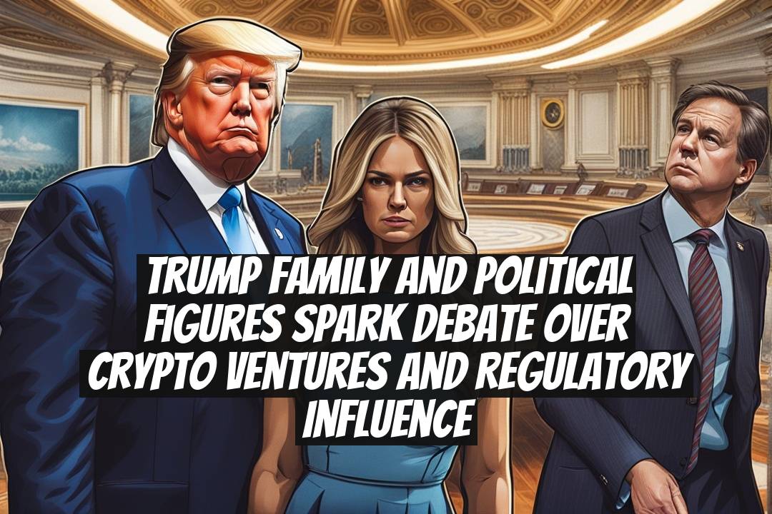 Trump family and political figures spark debate over crypto ventures and regulatory influence