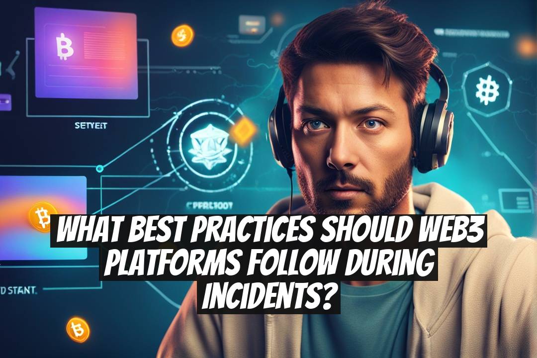 What best practices should Web3 platforms follow during incidents?