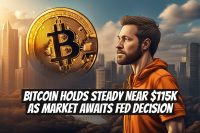 Bitcoin Holds Steady Near $115K as Market Awaits Fed Decision