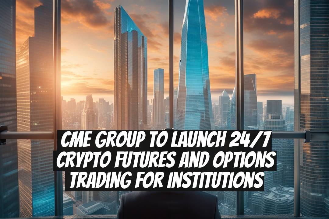 CME Group to launch 24/7 crypto futures and options trading for institutions