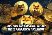 Dogecoin and Cardano Face Key Levels Amid Market Volatility