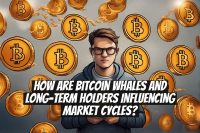 How are Bitcoin whales and long-term holders influencing market cycles?