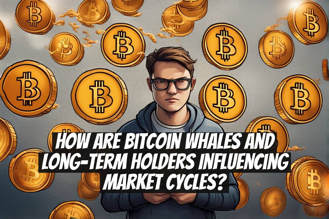 How are Bitcoin whales and long-term holders influencing market cycles?