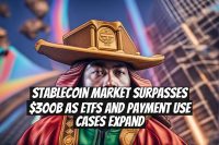 Stablecoin Market Surpasses $300B as ETFs and Payment Use Cases Expand