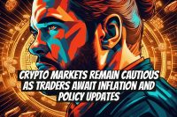 Crypto Markets Remain Cautious as Traders Await Inflation and Policy Updates