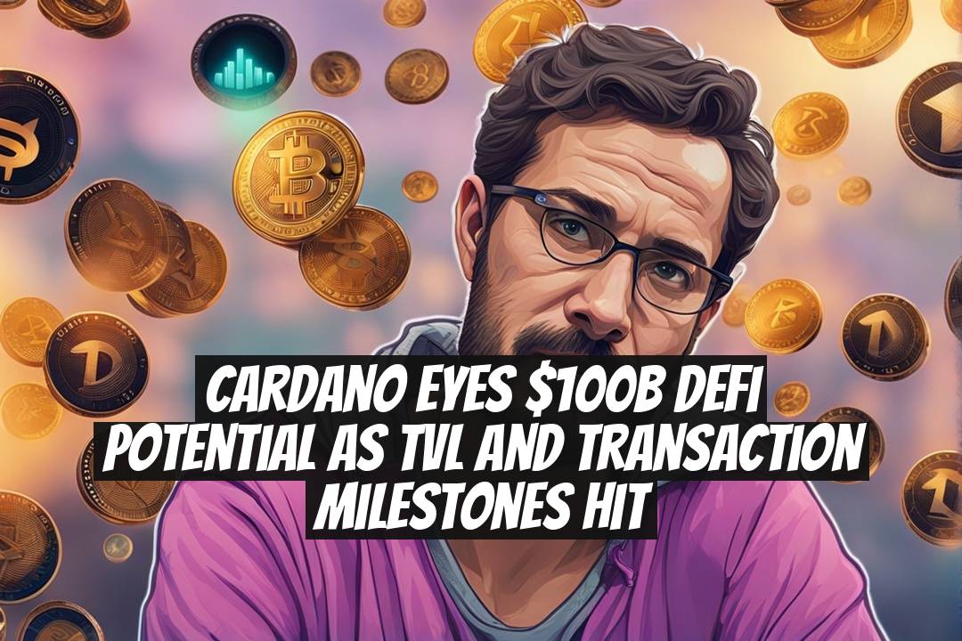 Cardano Eyes $100B DeFi Potential as TVL and Transaction Milestones Hit