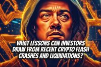 What lessons can investors draw from recent crypto flash crashes and liquidations?
