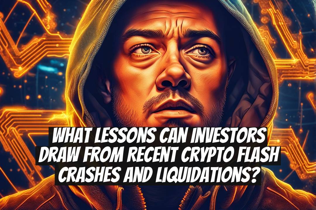What lessons can investors draw from recent crypto flash crashes and liquidations?