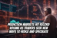 Prediction markets hit record volume as traders seek new ways to hedge and speculate