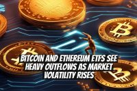 Bitcoin and Ethereum ETFs see heavy outflows as market volatility rises