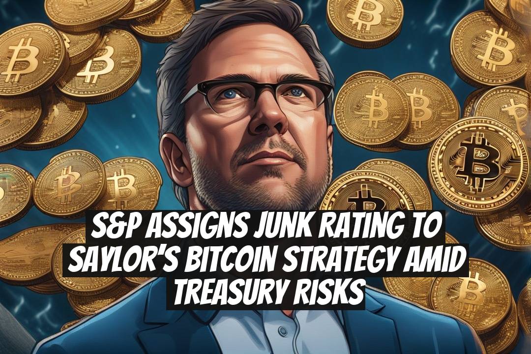S&P Assigns Junk Rating to Saylor’s Bitcoin Strategy Amid Treasury Risks
