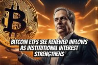 Bitcoin ETFs see renewed inflows as institutional interest strengthens
