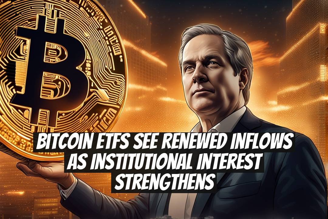 Bitcoin ETFs see renewed inflows as institutional interest strengthens