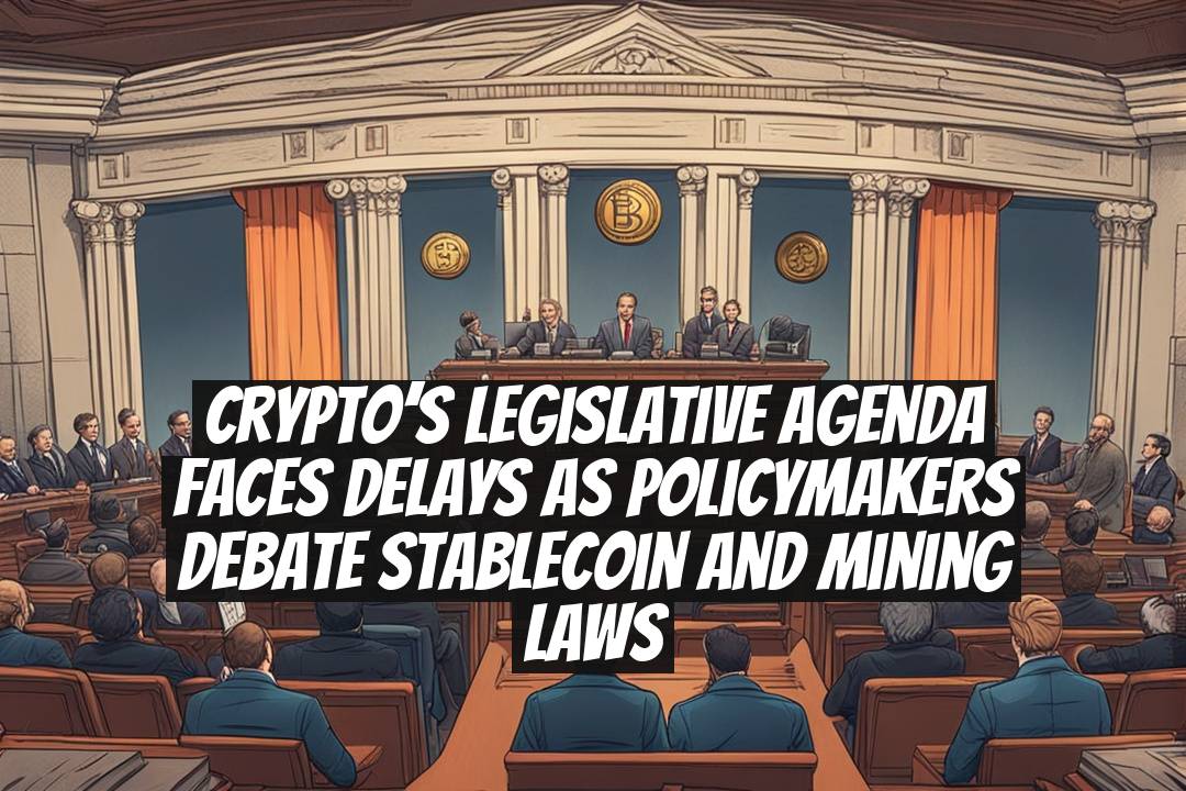 Crypto’s legislative agenda faces delays as policymakers debate stablecoin and mining laws