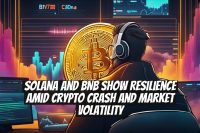 Solana and BNB show resilience amid crypto crash and market volatility