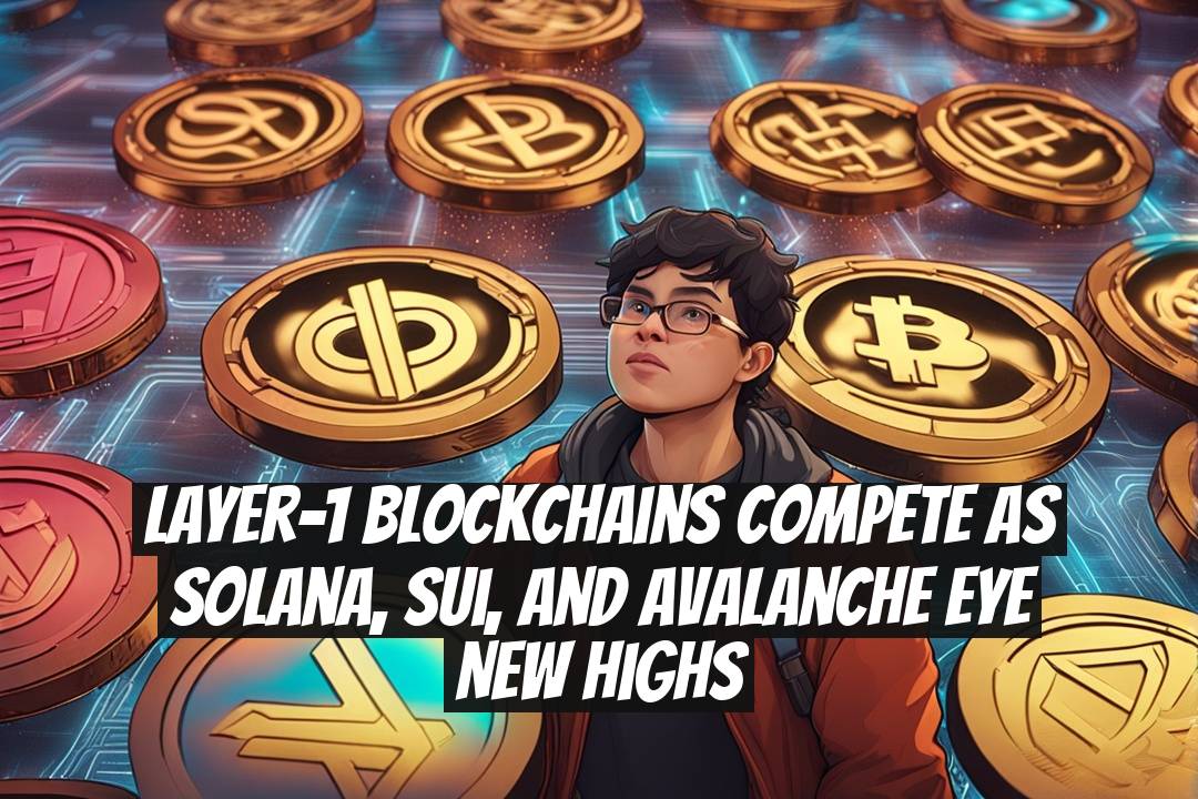 Layer-1 Blockchains Compete as Solana, Sui, and Avalanche Eye New Highs