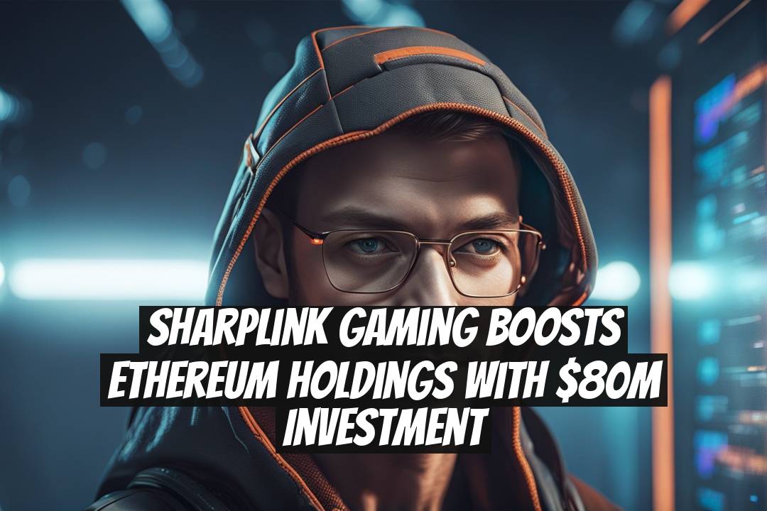 Sharplink Gaming Boosts Ethereum Holdings with $80M Investment