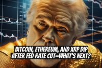 Bitcoin, Ethereum, and XRP Dip After Fed Rate Cut—What’s Next?