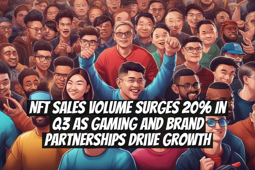 NFT sales volume surges 20% in Q3 as gaming and brand partnerships drive growth